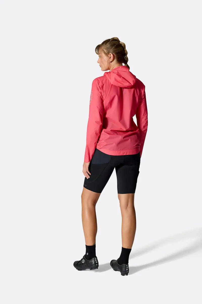 Rab Women's Cinder Phantom Waterproof Jacket: Hibiscus-10