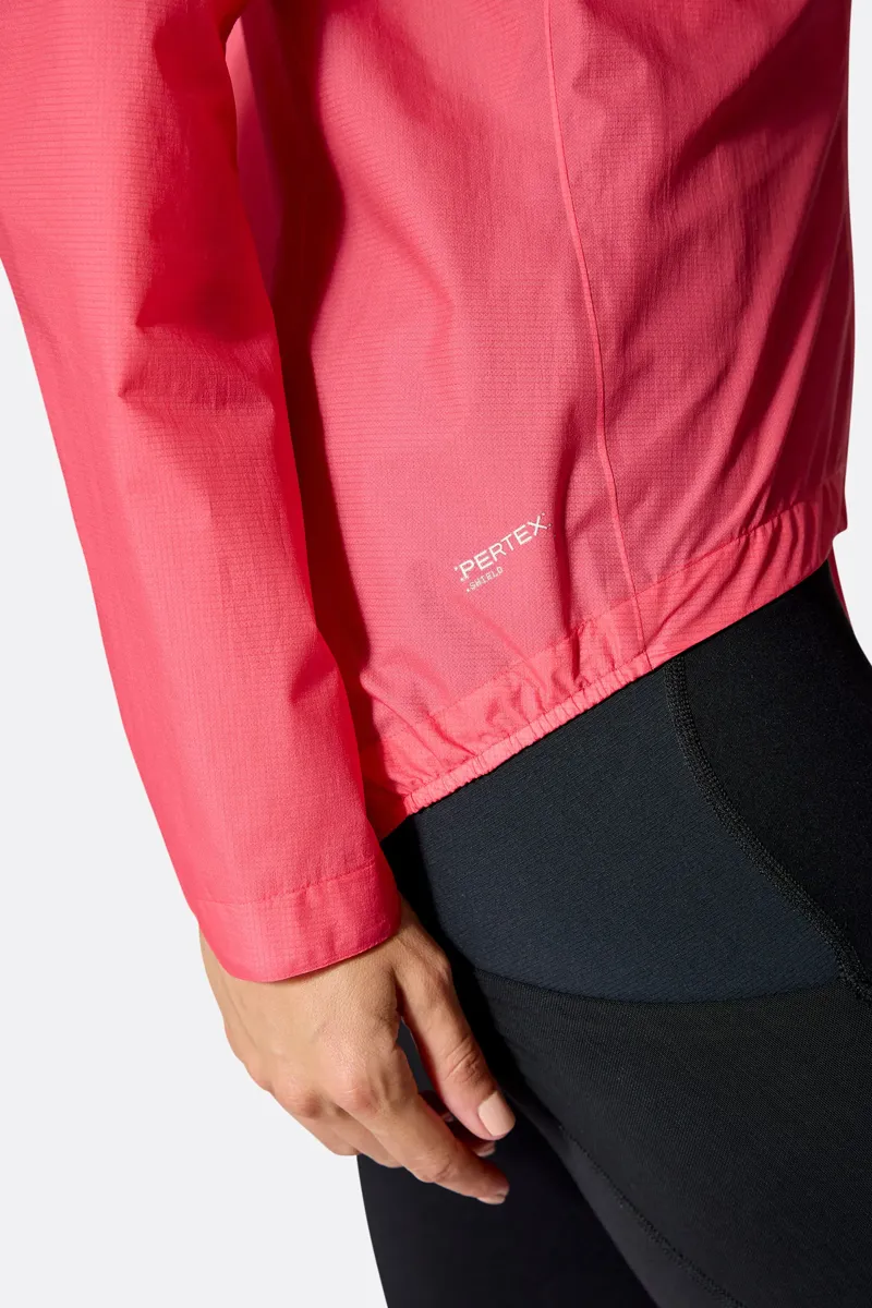 Rab Women's Cinder Phantom Waterproof Jacket: Hibiscus-3