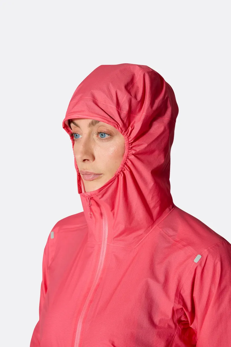 Rab Women's Cinder Phantom Waterproof Jacket: Hibiscus-5