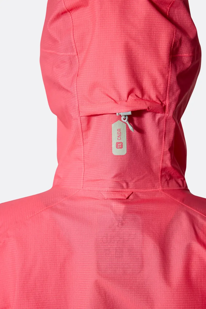 Rab Women's Cinder Phantom Waterproof Jacket: Hibiscus-6