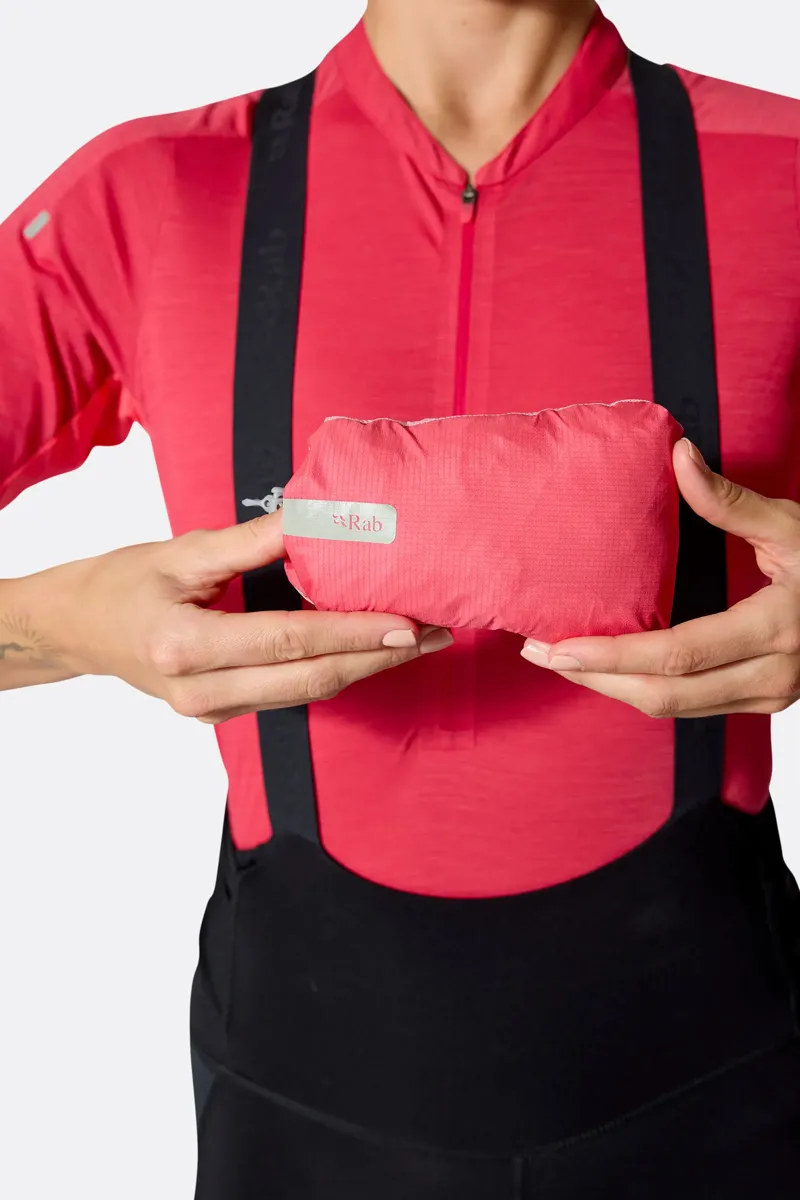 Rab Women's Cinder Phantom Waterproof Jacket: Hibiscus-8