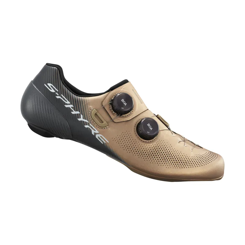Shimano SH-RC903S S-Phyre Bicycle Shoes in Champagne