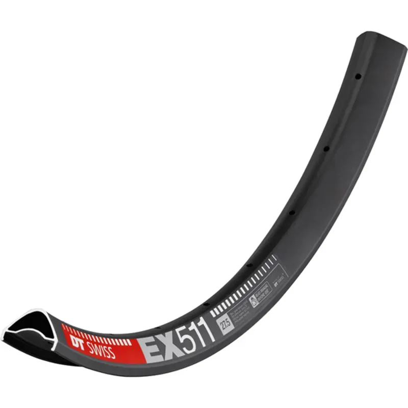 DT Swiss EX 511 Rim - 27.5 Disc Black 32H Black 27.5