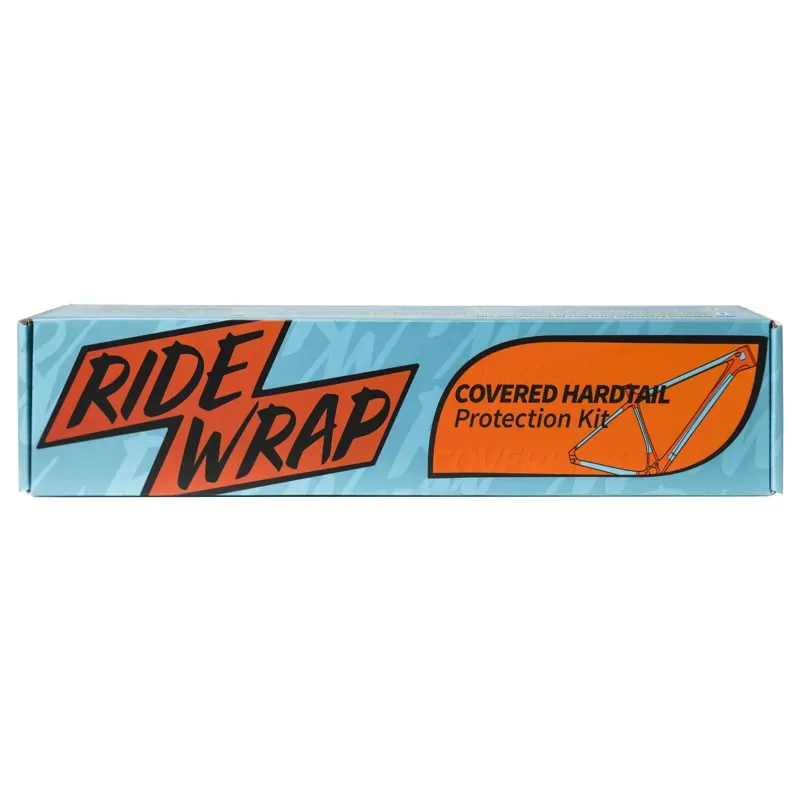 Ridewrap Covered Frame Protection MTB Hardtail Kit - Glossy Clear