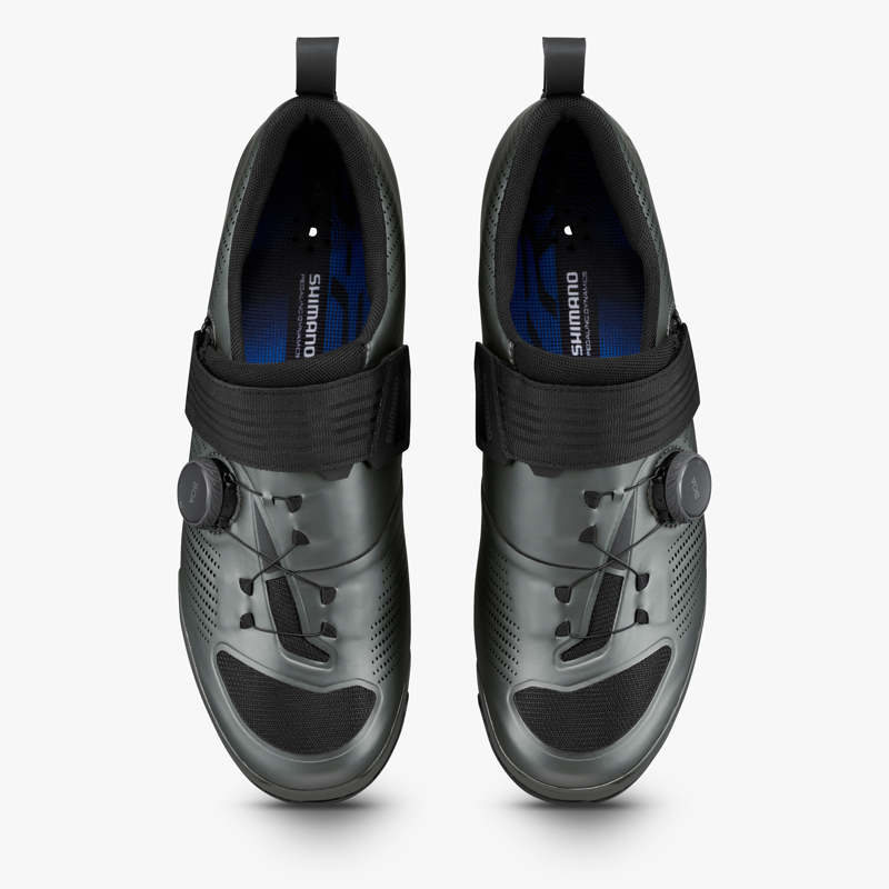 Shimano S-Phyre SH-TR903 Triathlon Cycling Shoes in Gunmetal-5