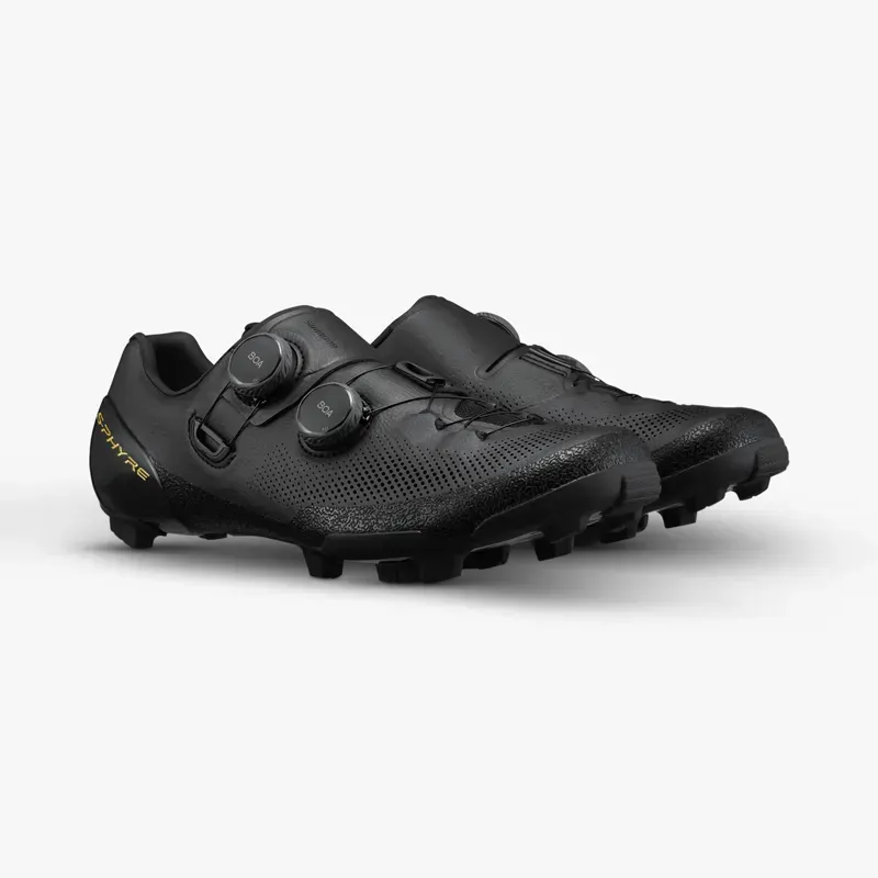 Shimano S-Phyre SH- RX910 Gravel Racing Shoes in Black-1