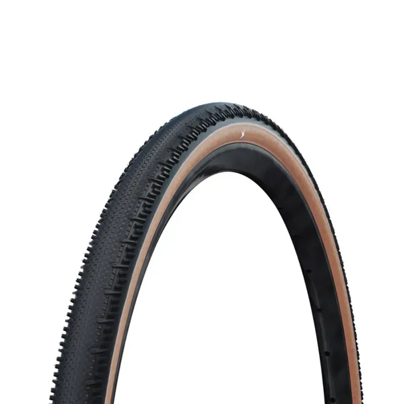 Schwalbe G-One RS Pro E25 700x50c TLE Tire in Black/Tanwall-1