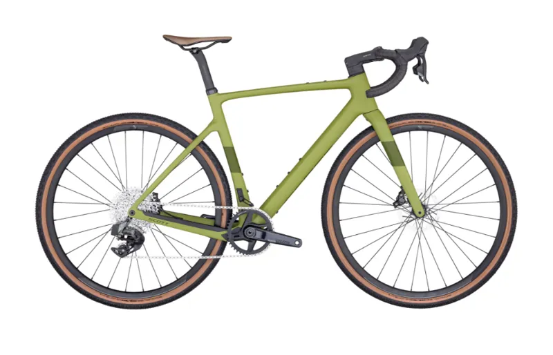 Scott Addict Gravel 30: Bright Green 2024