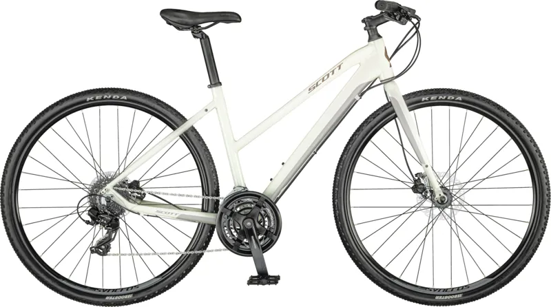 Scott Sub Cross 50 Lady Hybrid Bike: White