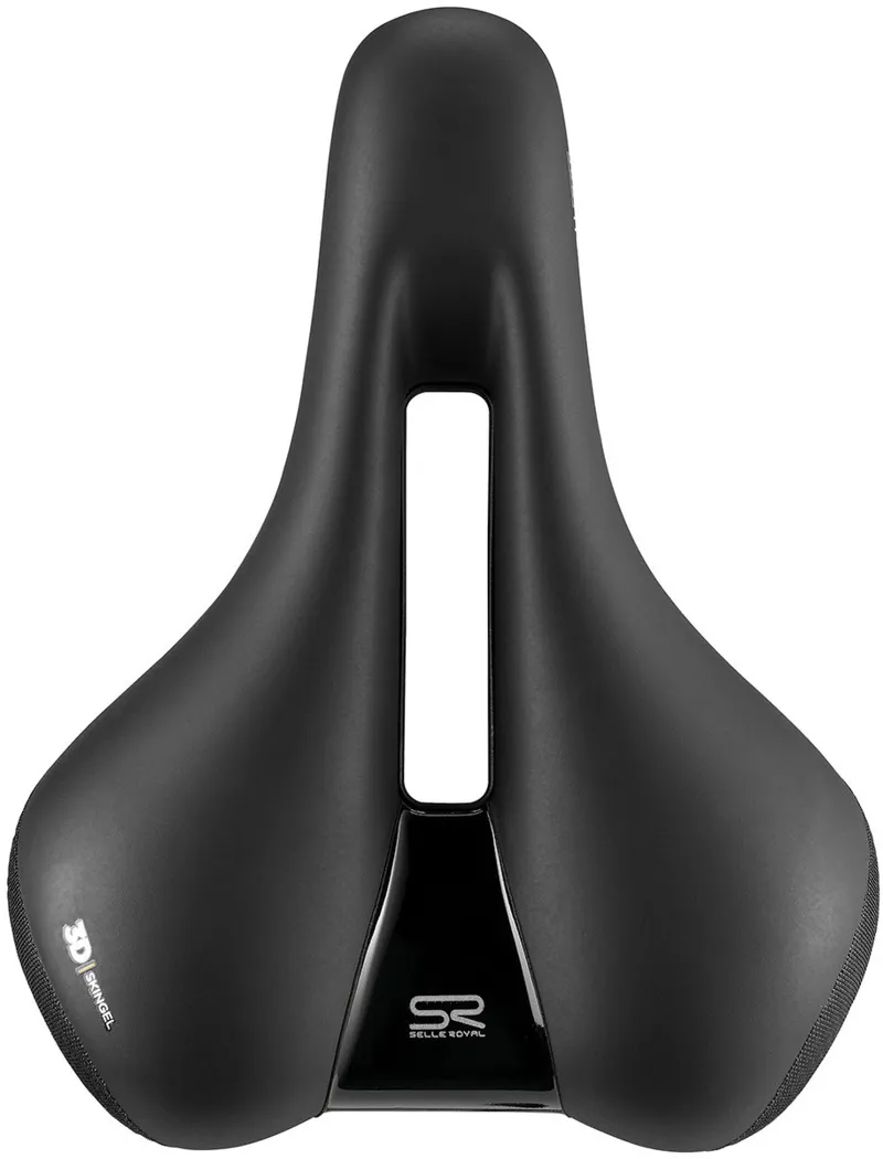 Selle Royal Ellipse MODERATE Women's Saddle: Black-1