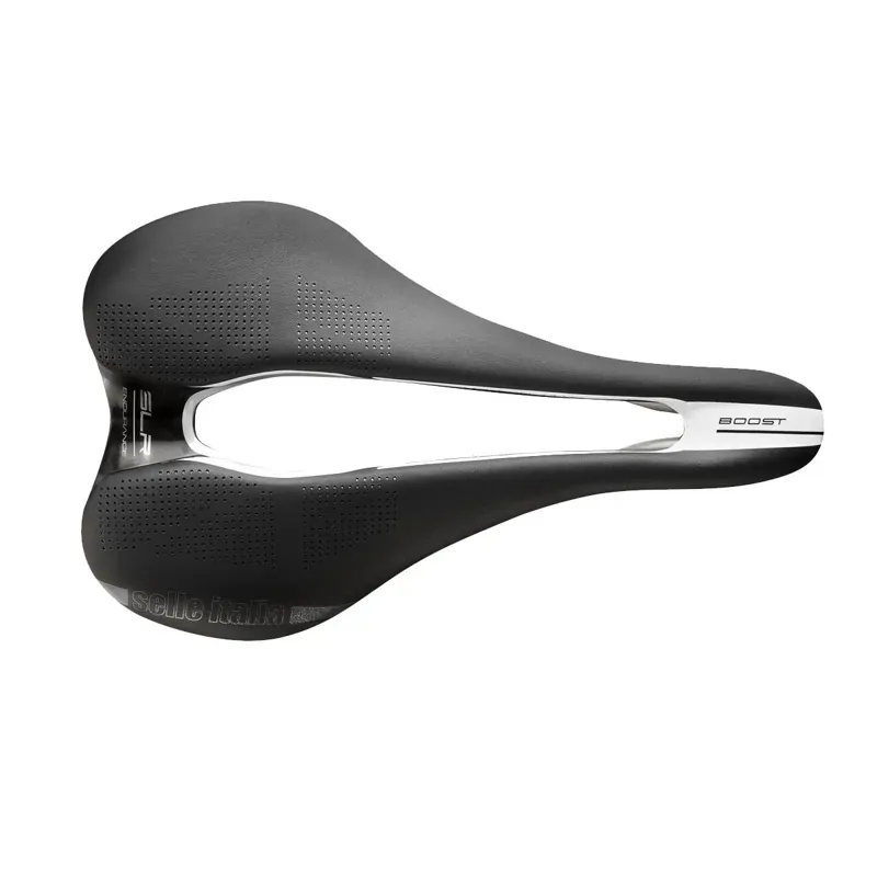 Selle Italia SLR BOOST Endurance TI316 Superflow: Black - S3 (135mm)