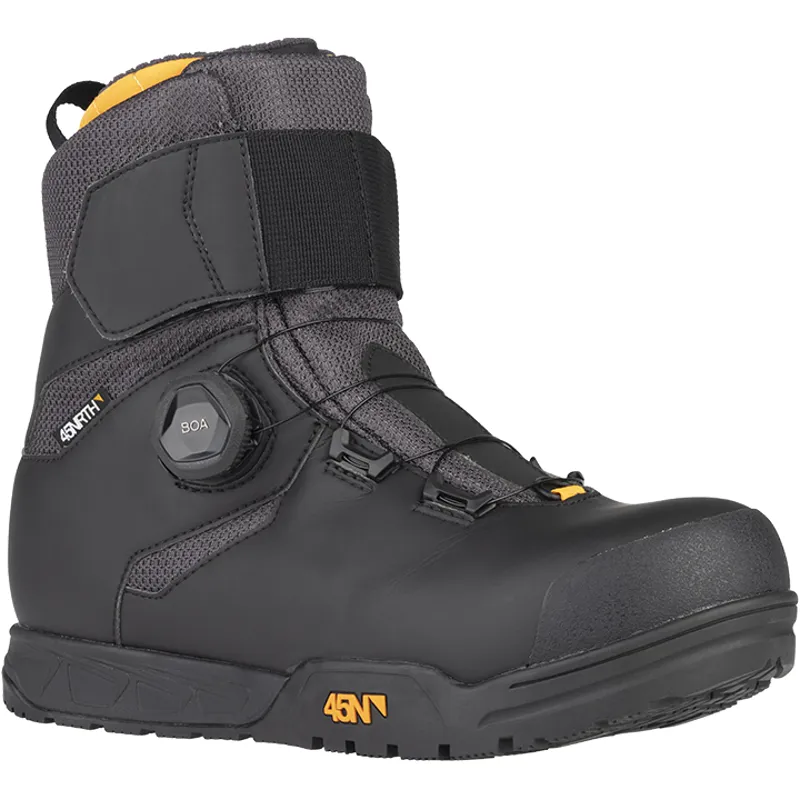 45Nrth Wolvhammer Boa Cycling Boot In Black 