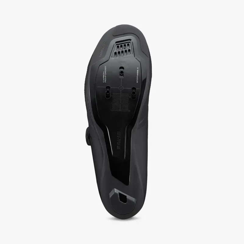 Shimano SH-RC503 Wide Road Cycling Shoes in Black-4
