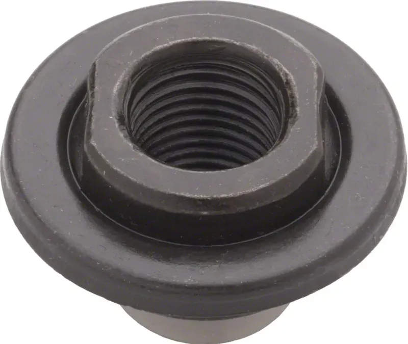 Shimano STX/Deore Rear Hub Left Cone With Dustcap in Black