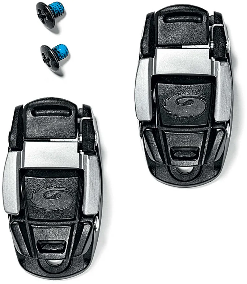 Sidi Caliper Buckle Pair in Silver