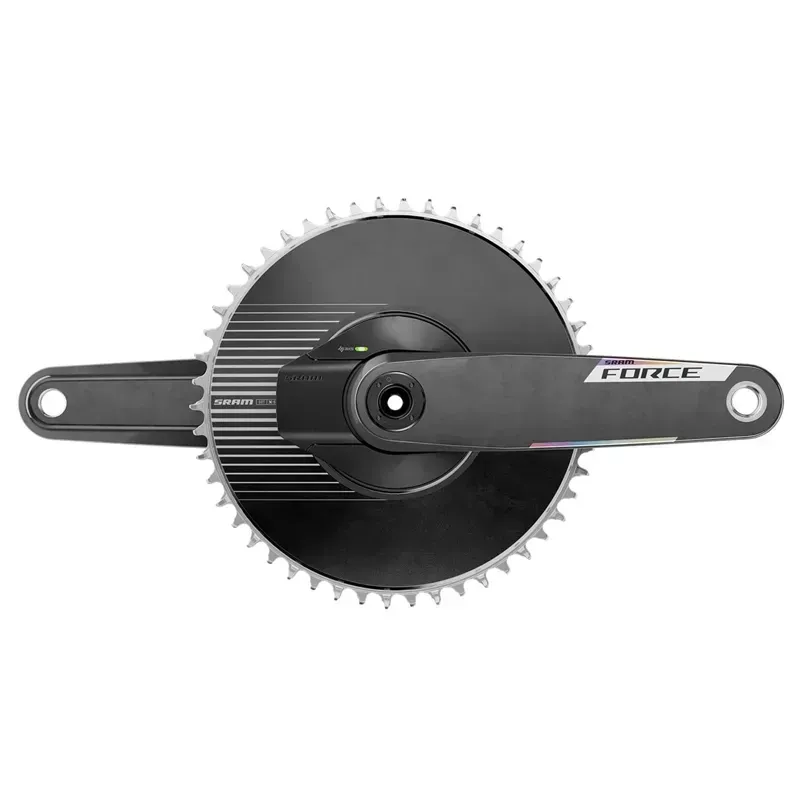 Sram Crankset w/Power meter spider FORCE AXS 1x E1 DUB 165mm - Direct Mount 50T Aero (BB not included)