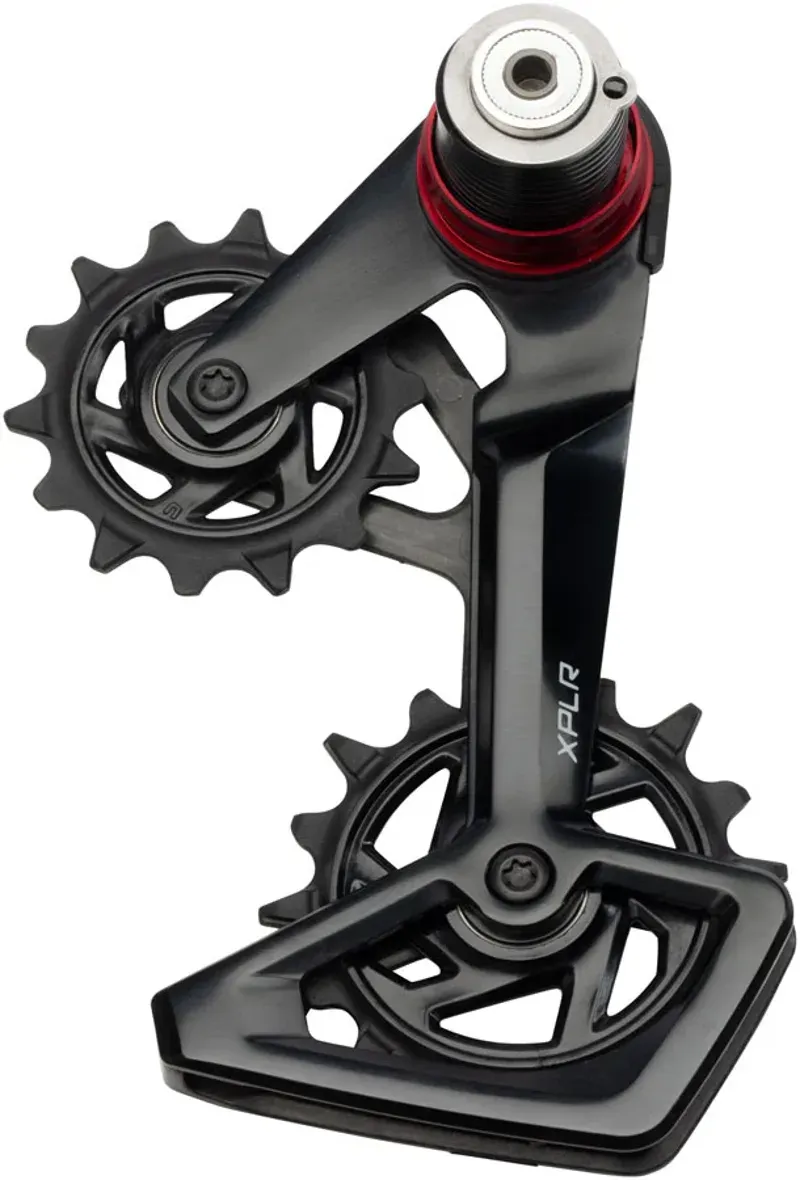 SRAM Force XPLR AXS E1 Rear Der. Cage 36-tooth Assembly Kit in Black