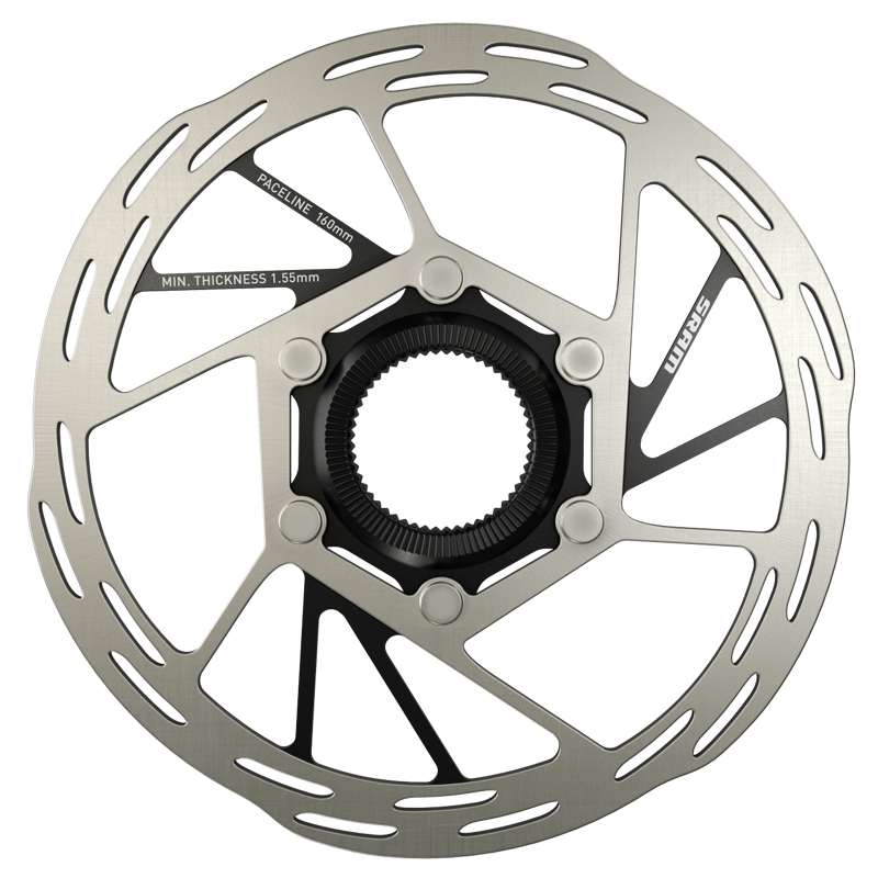 SRAM Paceline CenterLock 160mm Disk Brake Rotor in Silver