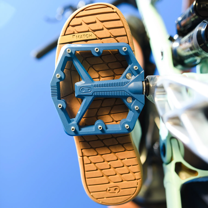 CrankBrothers Stamp 1 V2 Pedals: Red - Size LG -1