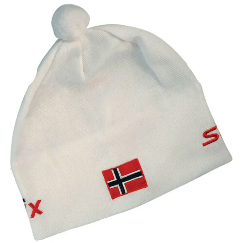 Swix Old Skool Norway Hat Bright White