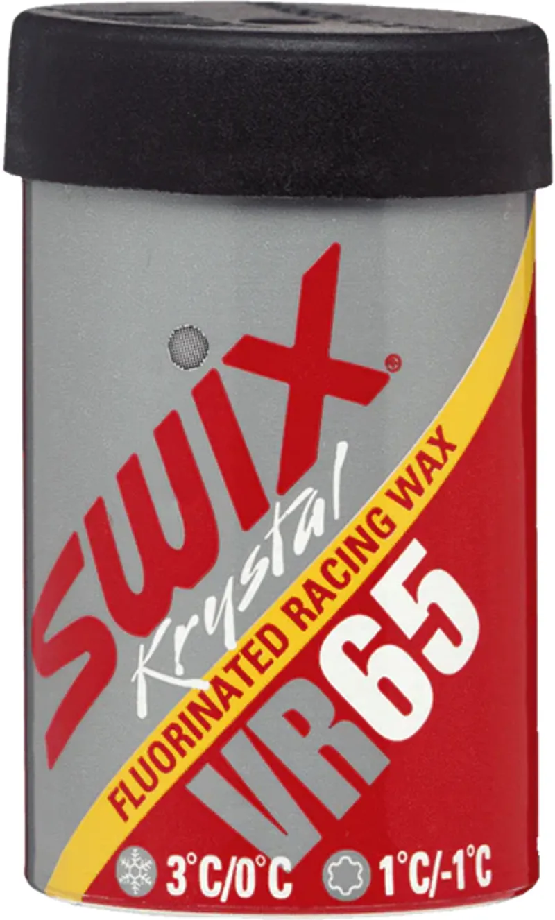 Swix VR65 Red/Yellow/Silver Fluorinated Hardwax