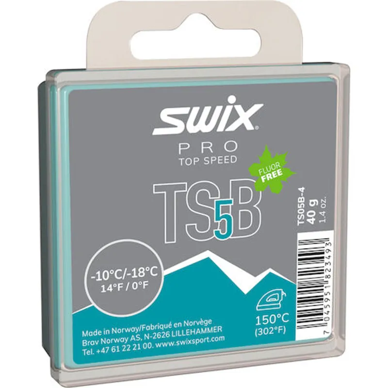 Swix PRO Top Speed 5 Black Wax -10 C/-18C 40g