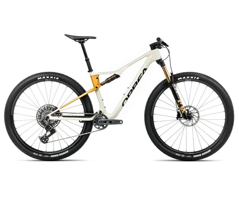 Orbea OIZ M10 AXS: Ivory White / Bumblebee Yellow