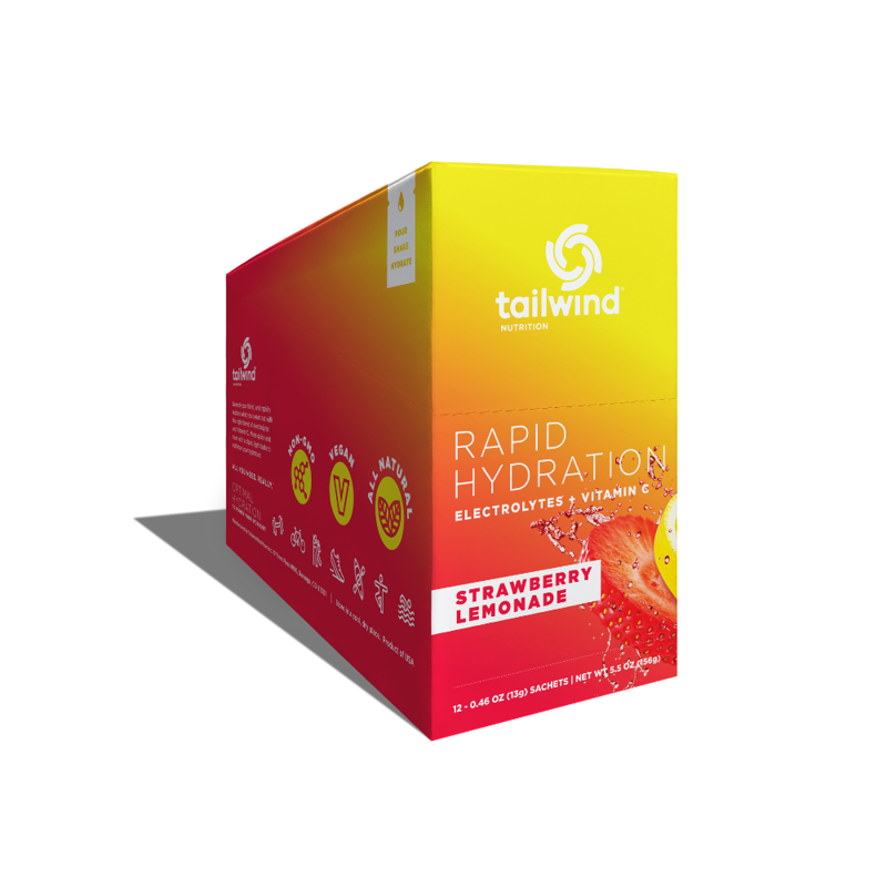 Tailwind Nutrition Rapid Hydration 12-pack - Strawberry Lemonade-1