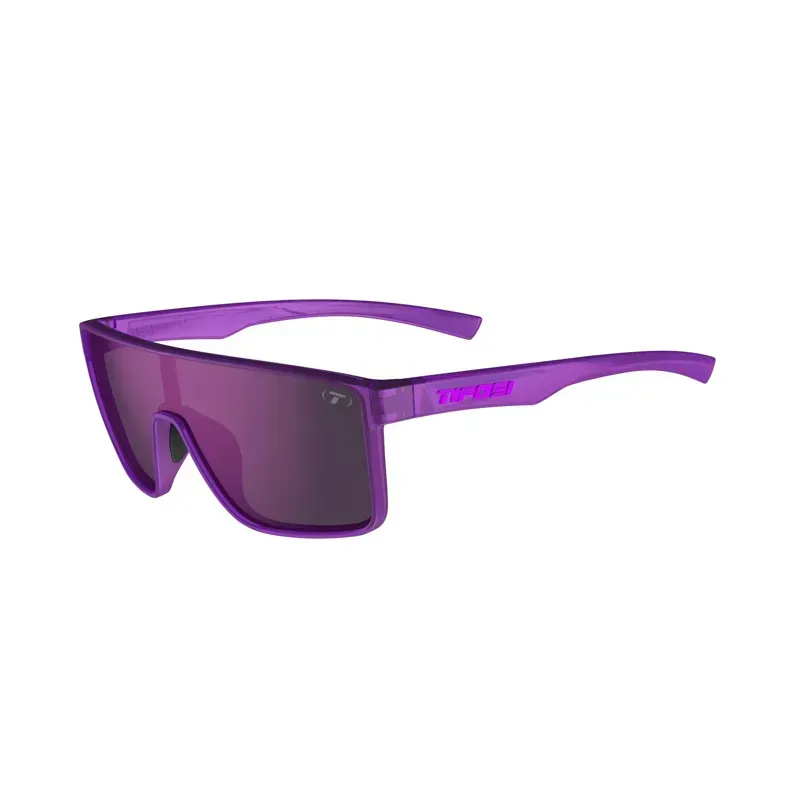 Tifosi Optics Sanctum Single Lens Sunglasses in Purple Punch