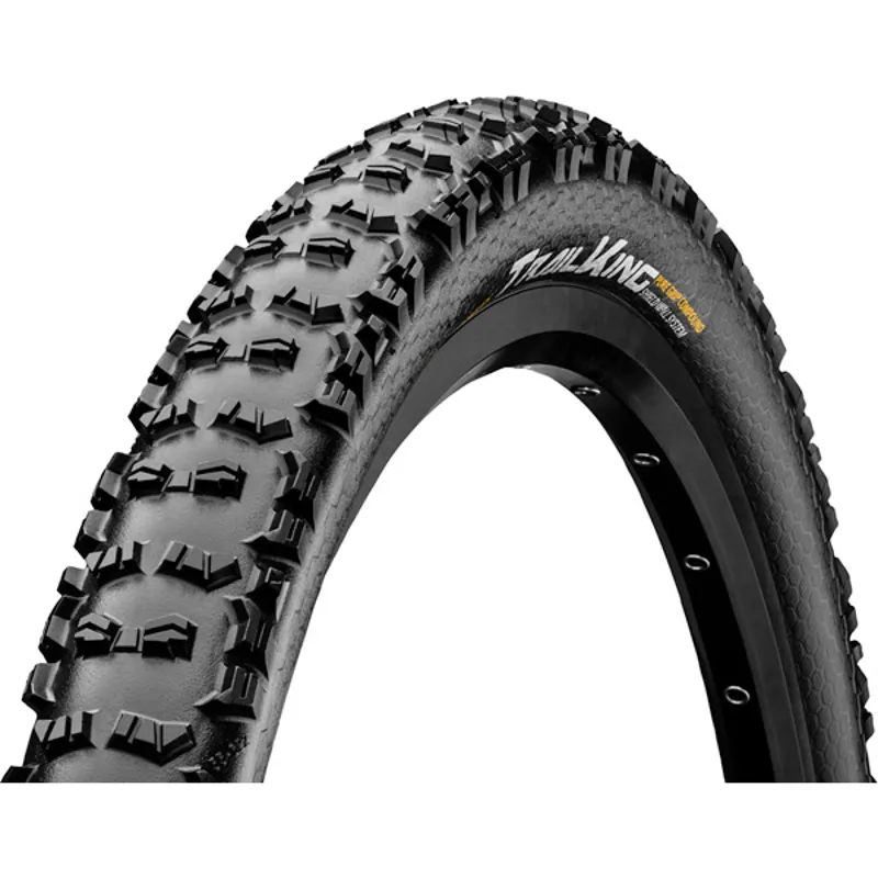 Continental Trail King Tire - 27.5 X 2.4 Tubeless Folding Black Shieldwall Black 27.5 x 2.4
