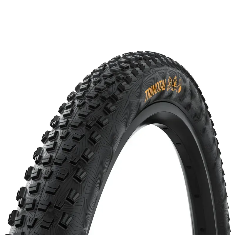 Continental Trinotal Tire - 29 X 2.40 Tubeless Folding Black Grip Trail Casing E25 Black 29 x 2.40