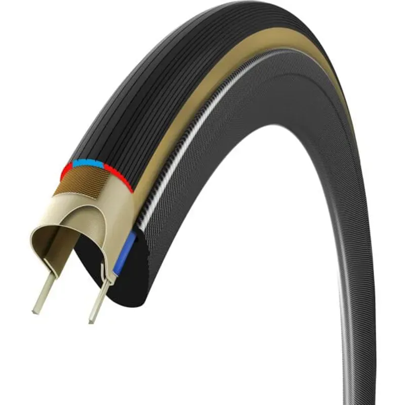 Vittoria Corsa Pro 700x24c Fold TLR G2.0 Tire in Black Tan-2