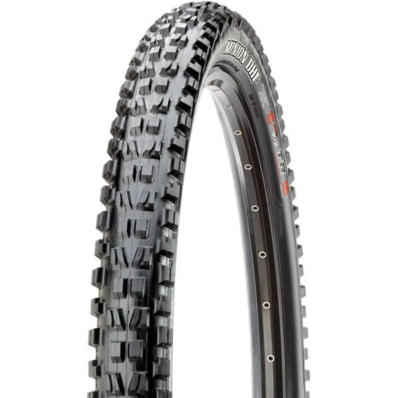 Maxxis Minion DHF Tire - 29 X 2.5 Tubeless Folding Black Dual EXO Wide Trail Black 29 x 2.5