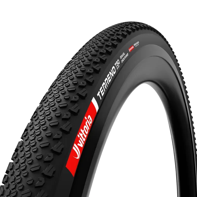 Vittoria Terreno T50 Mixed Tire - Tubeless Folding Black Gravel Endurance Graphene G2.0 E-Bike