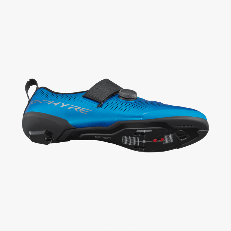 Shimano S-Phyre SH-TR903 Triathlon Cycling Shoes in Blue-4