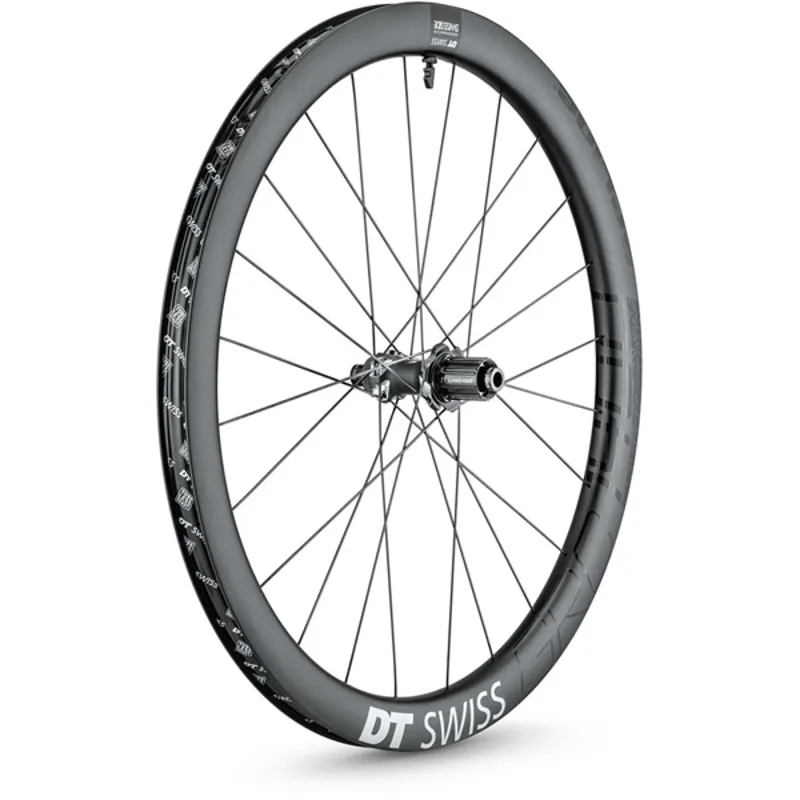 DT Swiss GRC1400 700c 12x142mm CL Rear Wheel in Black