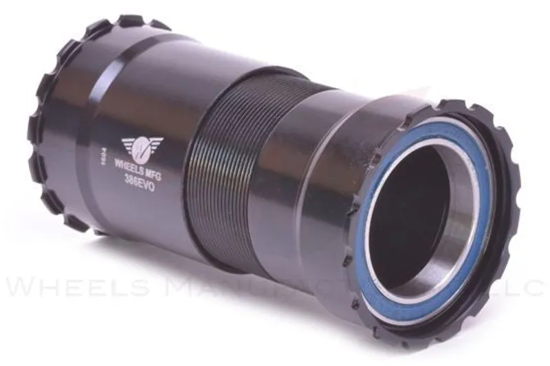 Wheels Manufacturing 386EVO ABEC-3 24mm Shim. Bottom Bracket in Black