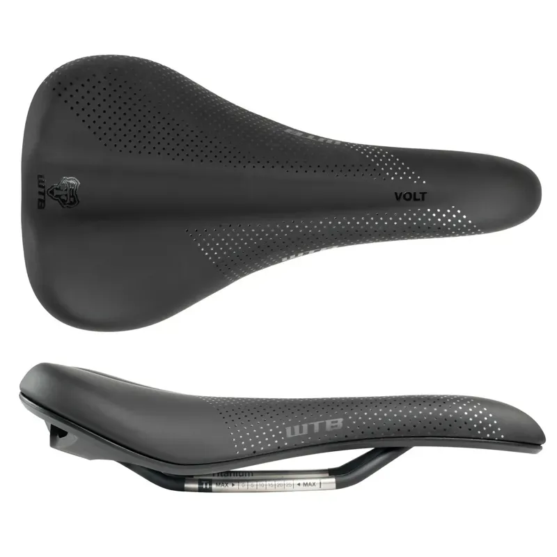 WTB Volt Medium Fusion Form Titianium Saddle in Black