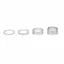 Wolf Tooth Headset Spacer Kit in Silver
