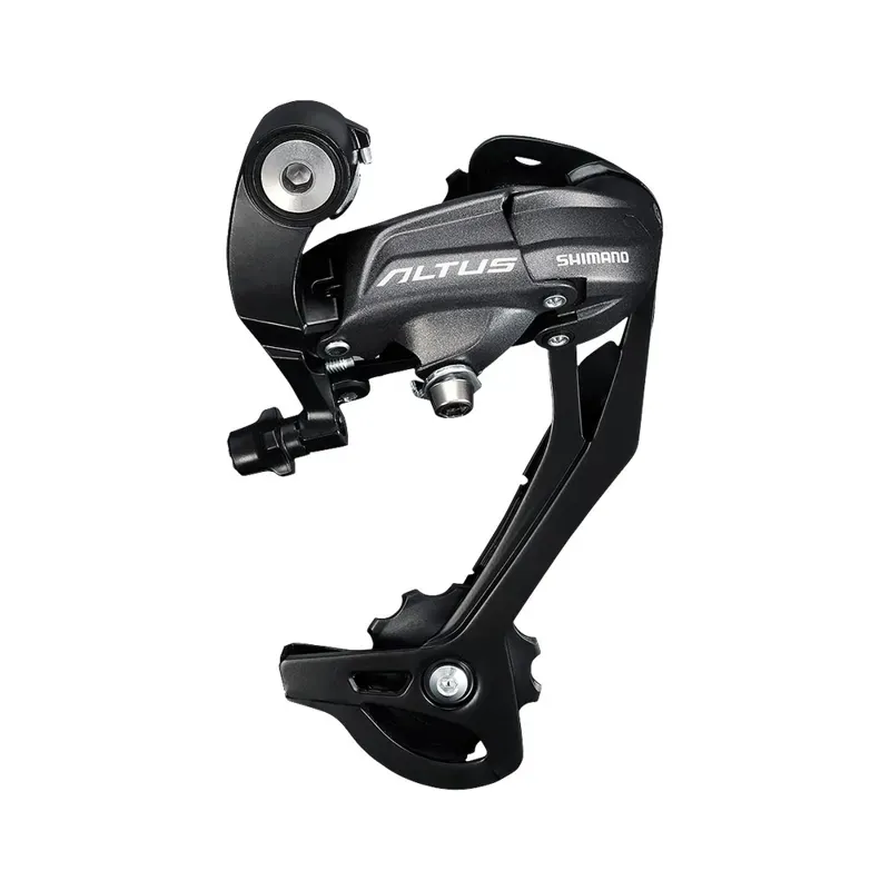 Shimano Altus RD-M370-SGS 9 Speed Long Cage Rear Derailleur in Black