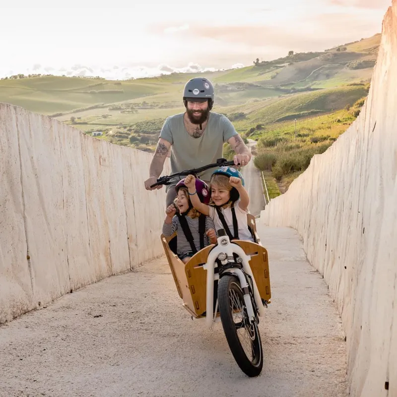 Yuba Supermarche Electric Front Cargo Bike White  DEMO MODEL-3