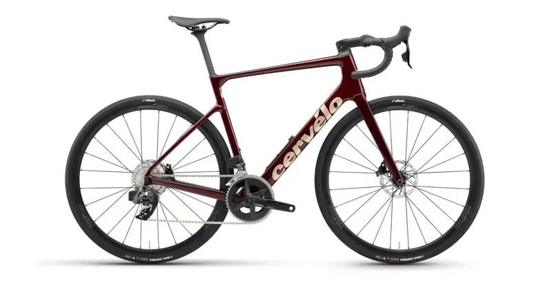 Cervelo Caledonia-5 Rival AXS Road Bike In Carmine