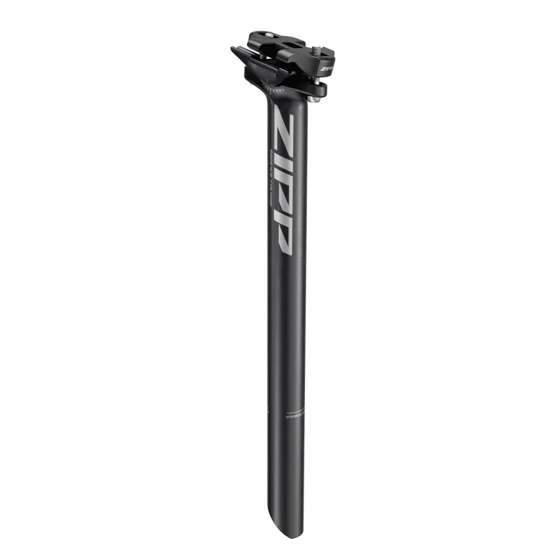 Zipp Seatpost Service Course 27.2mm Diameter 350mm length 0mm setback Blast Black with Etched Logo